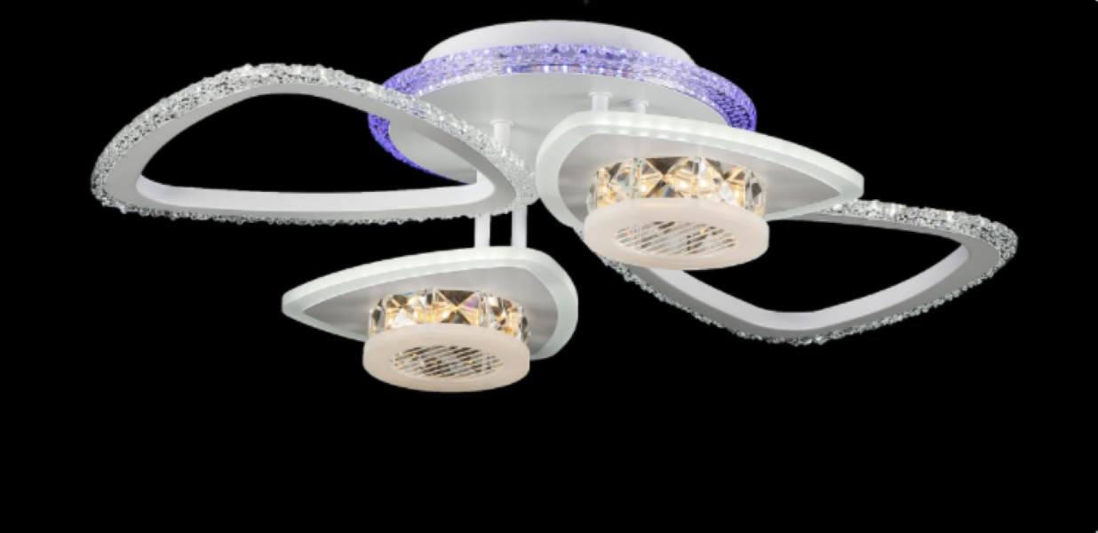 Светодиодная люстра LK29018/2/2/1 LED WT Белый (AN000799)