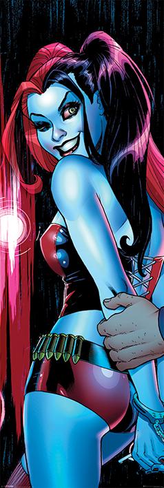 Постер плакат Харли Квинн Подмигивает/Harley Quinn Wink 53x158 см