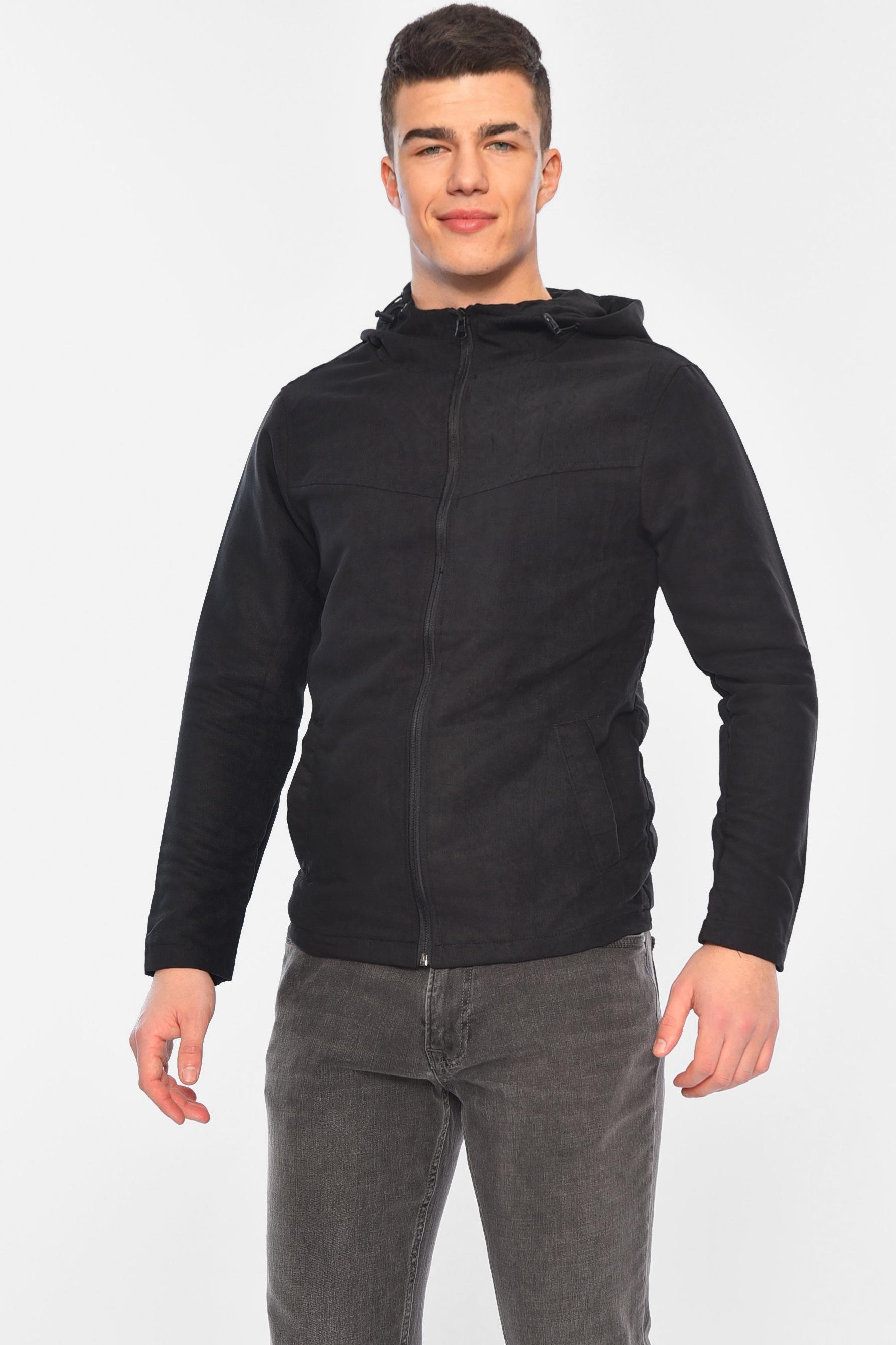 Ветровка мужская р. 42 Черный (150619)