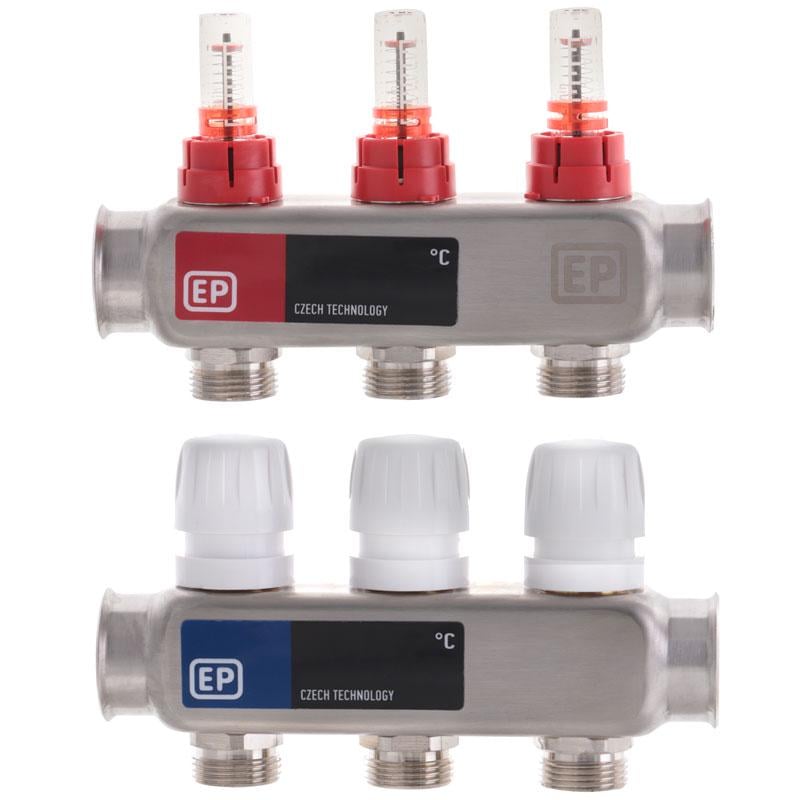 Колектор для системи опалення Europroduct 1"/3/4" (77807) Колектор для системи опалення Europroduct 1"/3/4" (77807)