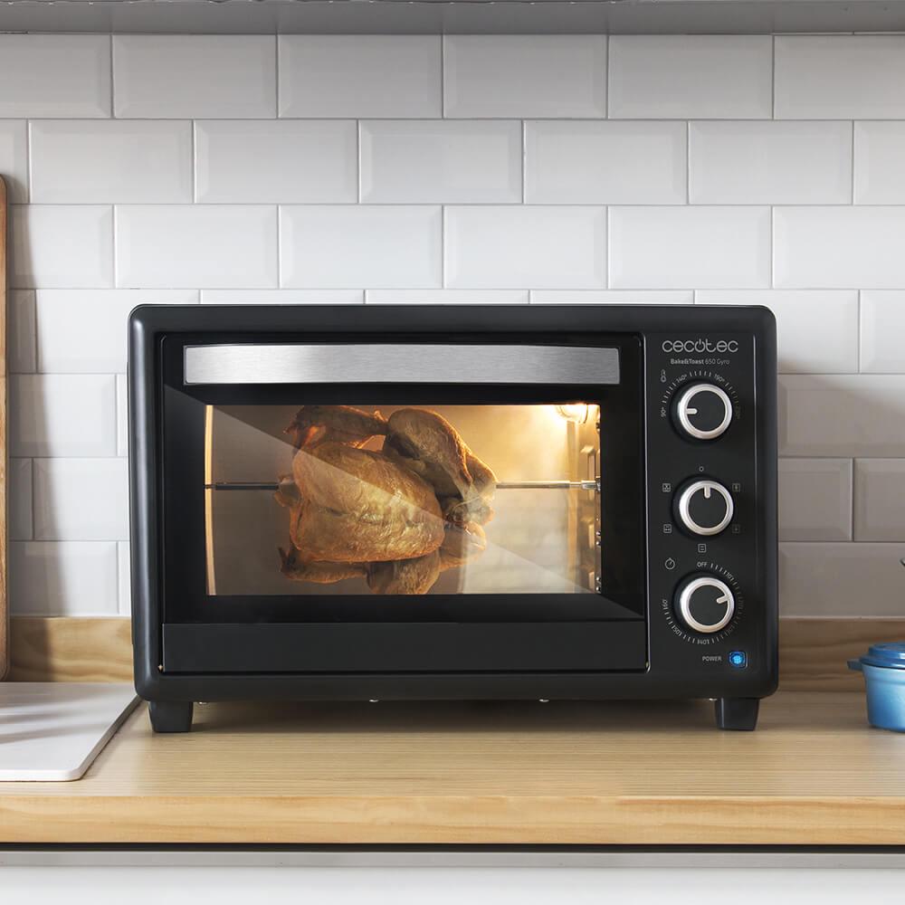 Электропечь CECOTEC Mini oven Bake&Toast 650 Gyro - фото 5