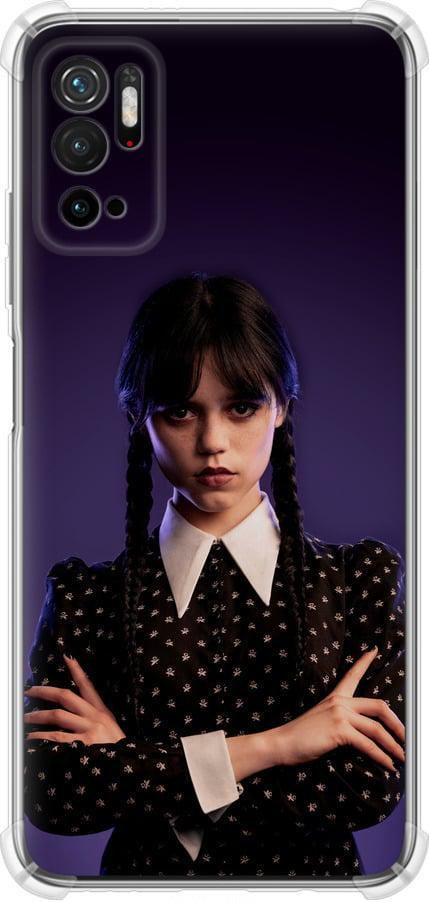 Чехол на Xiaomi Redmi Note 10 5G Wednesday v3 (5517sp-2556-42517)