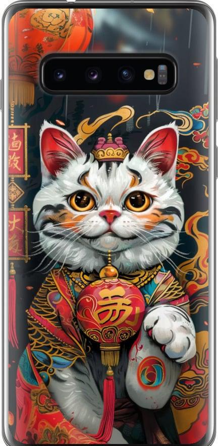 Чохол на Samsung Galaxy S10 China Cat v2 (6135t-1640-42517)