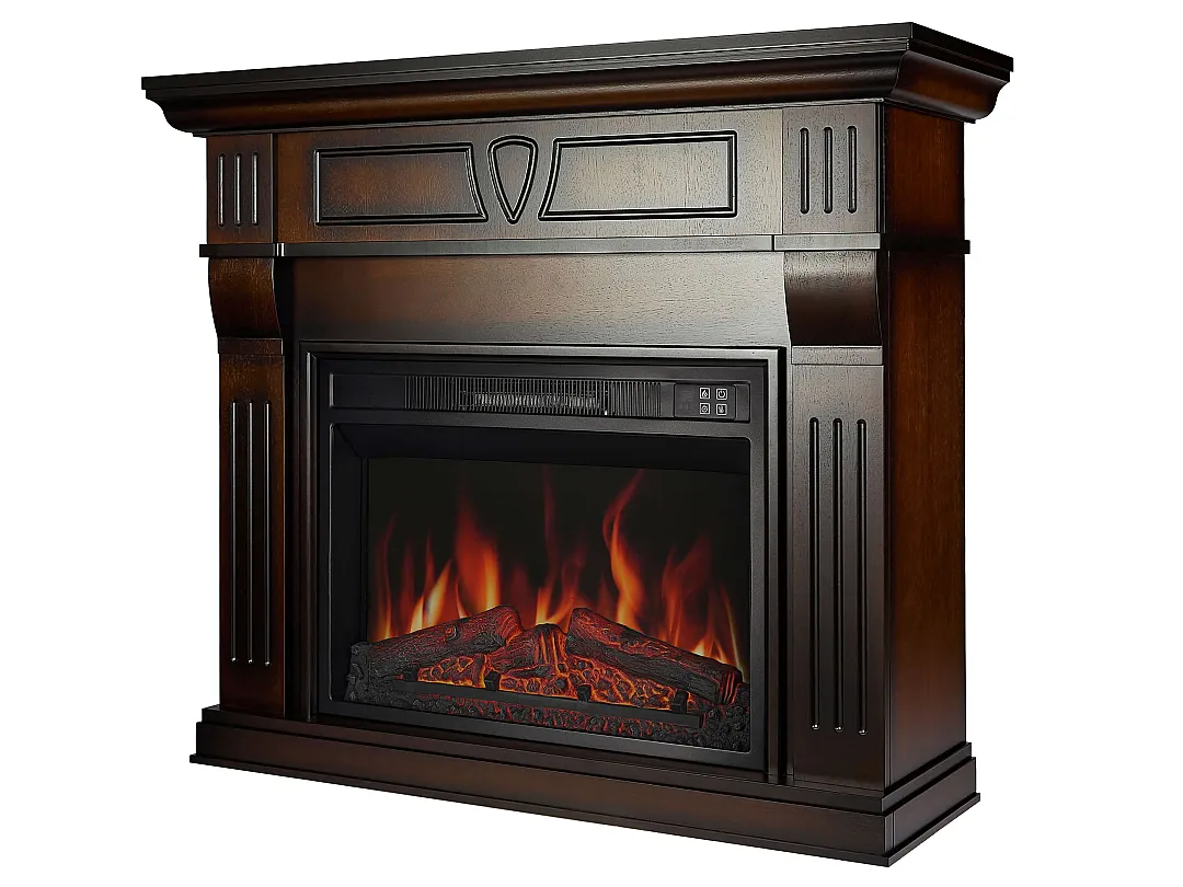 Электрокамин ArtiFlame Beethoven AF23S многофункциональный махагон коричневый антик (31003355) - фото 3 Электрокамин ArtiFlame Beethoven AF23S многофункциональный махагон коричневый антик (31003355) - фото 3