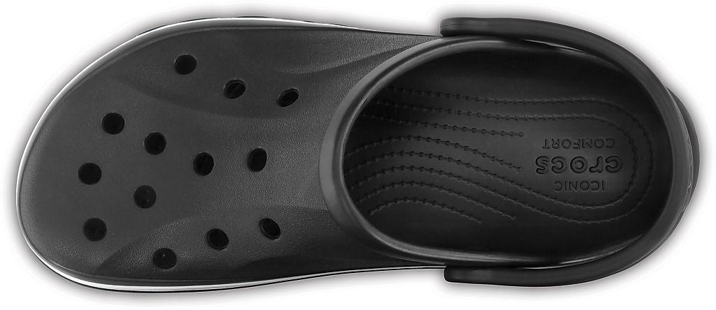 Сабо Crocs Bayaband Clog M4-W6 р. 36 Black/White - фото 4