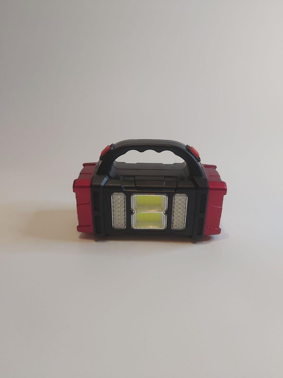 Ліхтарик ручний акумуляторний на сонячній батареї з функцією Multifunctional Solar Lamp 2678 25 W 1500 mAh - фото 2