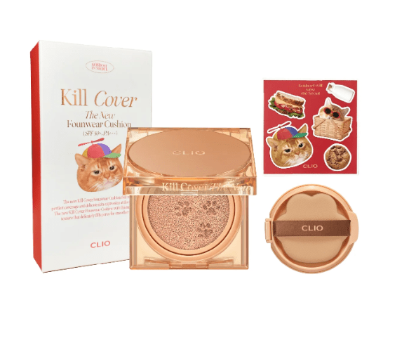 Кушон у лімітованому дизайні Clio Kill Cover Founwear Cushion Set 4 Ginger (8809900982391) - фото 3