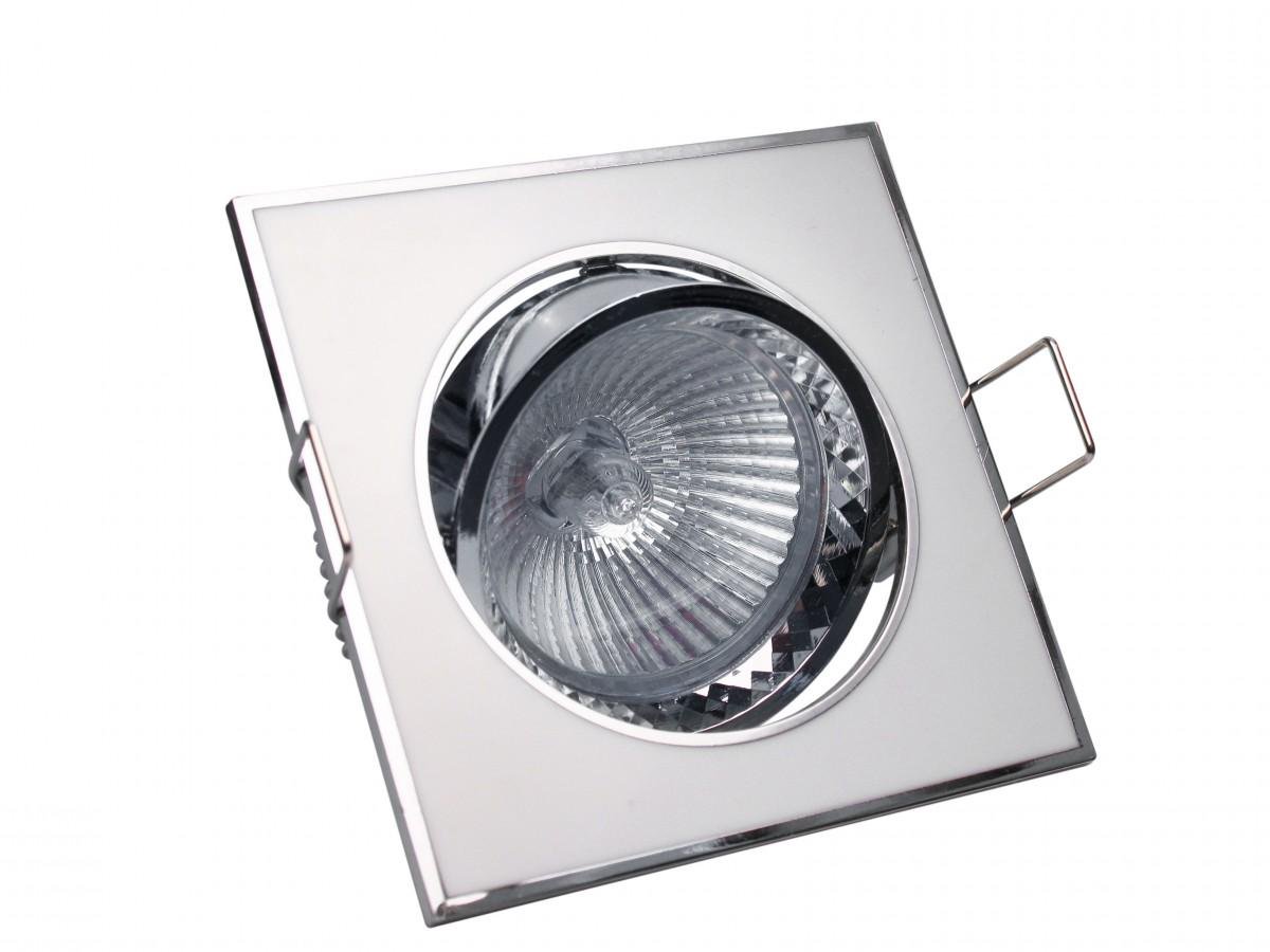 Світильник точковий Brille HDL-DT 31 WH/Chr