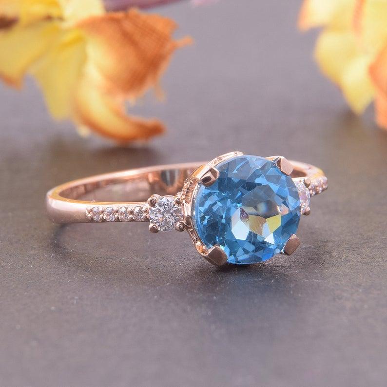 Кільце з червоного золота з топазом (2246281958)