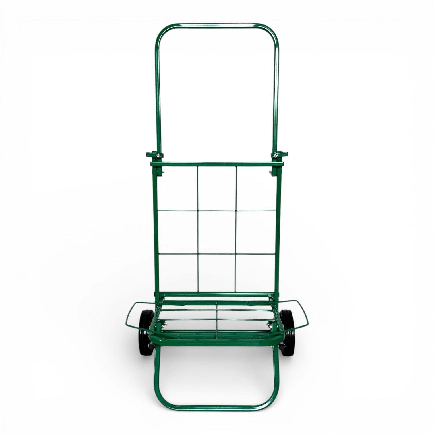 Хозяйственная тележка Міць с усиленными колесами маленькая Зеленый (31214728)