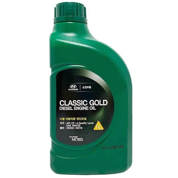 Моторное масло Hyundai ClassGoldDies CF-4 10W-30 1 л (0520000110)