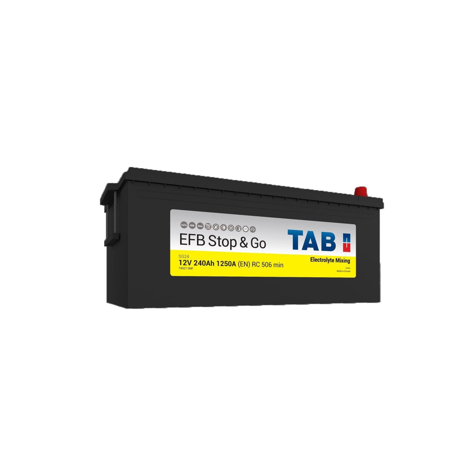 Аккумулятор TAB EFB Truck 455 612 240Ah 12V Аккумулятор TAB EFB Truck 455 612 240Ah 12V