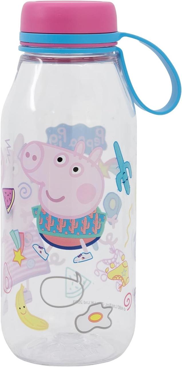 Бутылка для воды Stor Peppa Pig 460 мл Розовый с голубым (28431555)