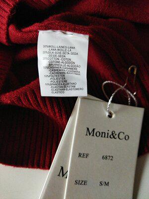 Гольф жіночий Moni&co L/XL Бордовий - фото 8 Гольф жіночий Moni&co L/XL Бордовий - фото 8