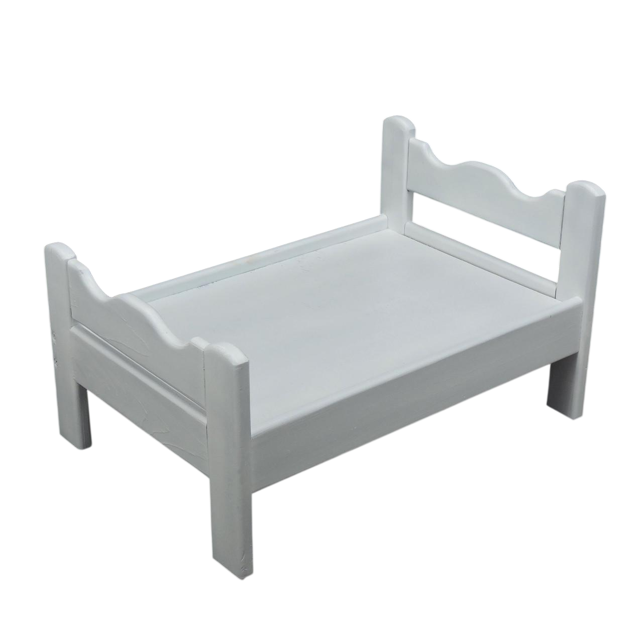 Кровать для кукол из дерева Ариэль зефир (КРТ-000120)