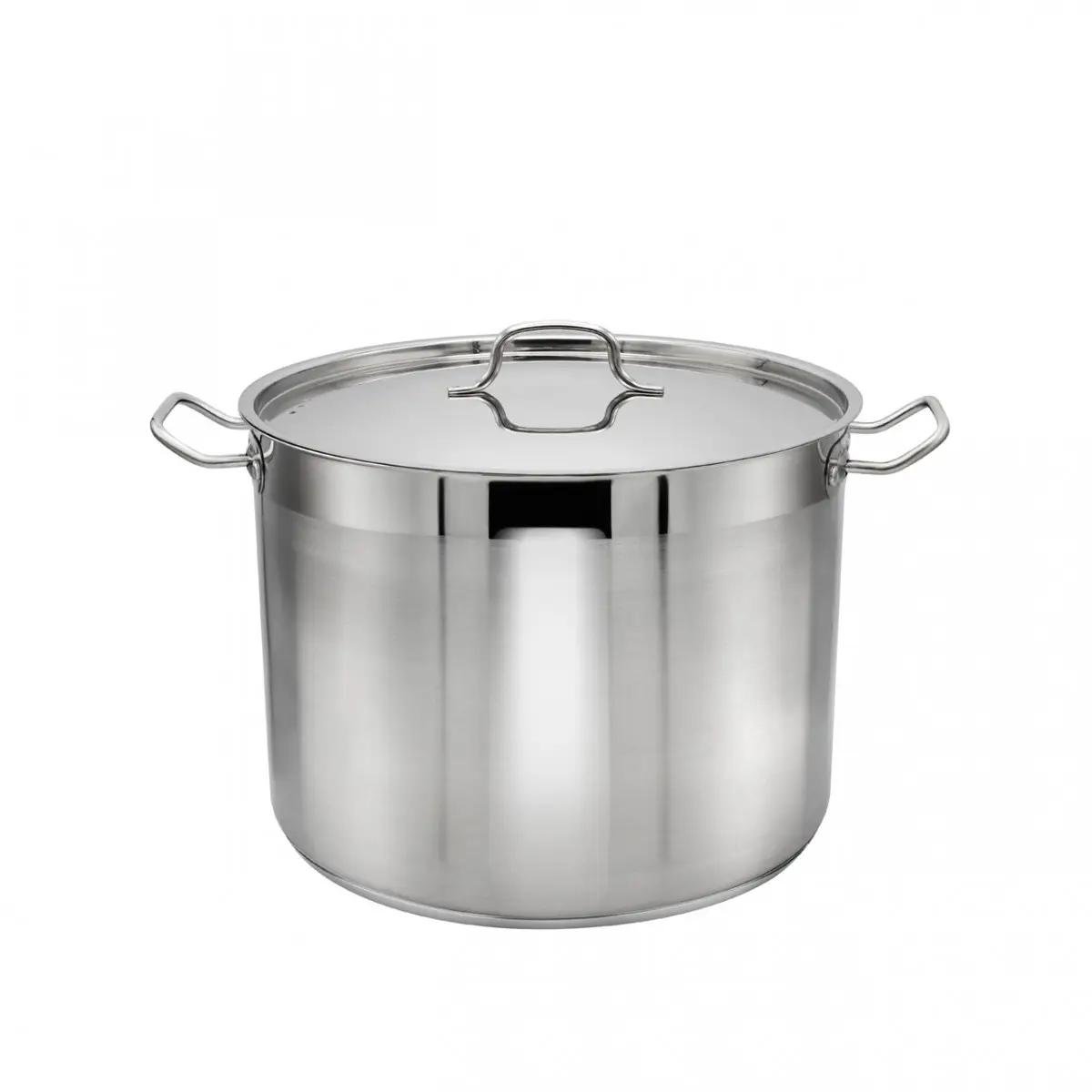 Кастрюля с крышкой ZAUBERG из нержавеющей стали 13 л ø 28 см