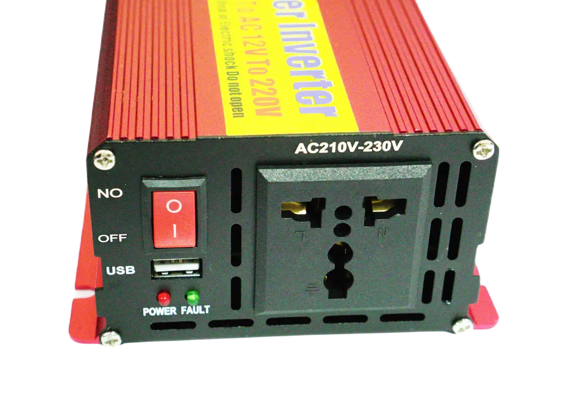 Инвертор Eryuan 1500 W DC/AC 12-220 V Red (3_02578) - фото 6