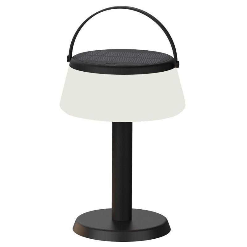 Настольная лампа аккумуляторная Zuma Line на солнечной батарее LED/2,2W/2000 mAh IP44 Черный (27086876)