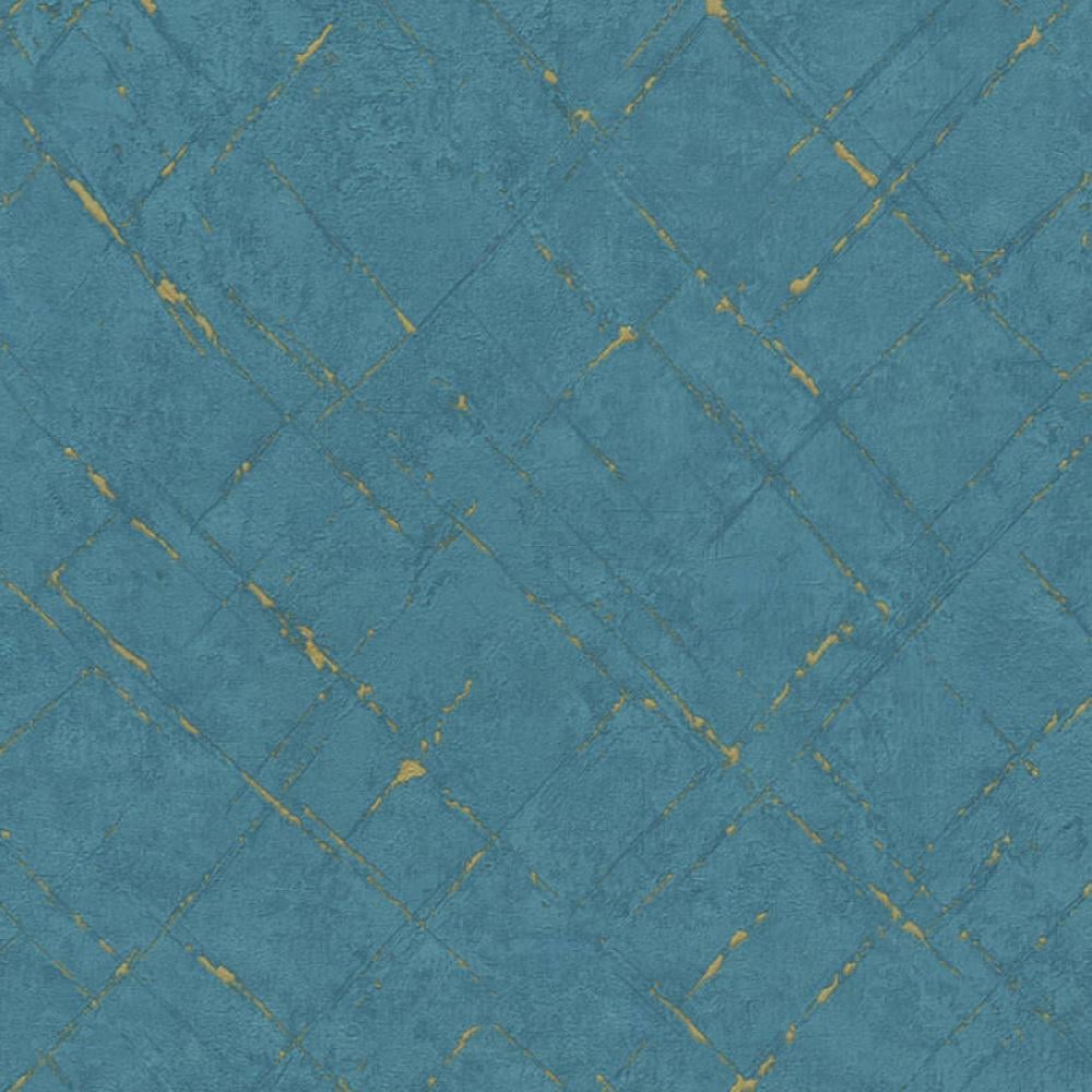 Обои виниловые на флизелиновой основе A.S. creation Emotion Graphic 36881-5 0,53х10,05 м Бирюзовый