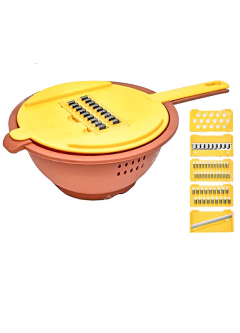 Овощерезка универсальная Frico FRU-293 6в1 Желтый (293Е)