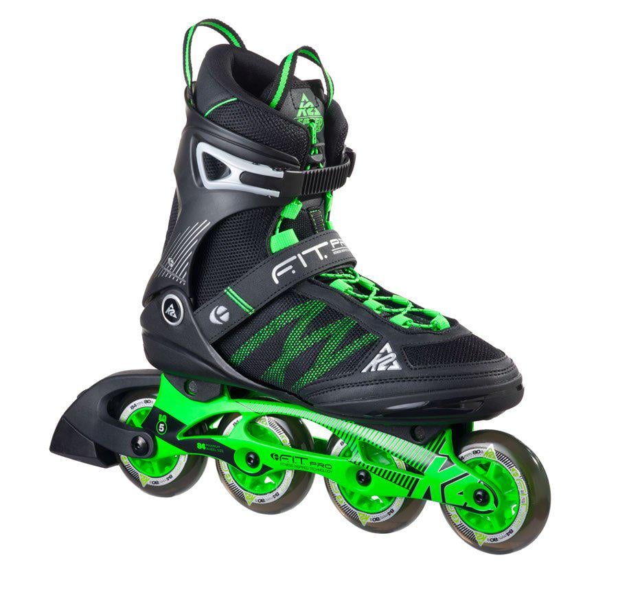 Роликові ковзани K2 F.I.T. PRO 84 р. 44,5 Чорний/Зелений (UA17595E2916F46.0 - 6) Роликові ковзани K2 F.I.T. PRO 84 р. 44,5 Чорний/Зелений (UA17595E2916F46.0 - 6)