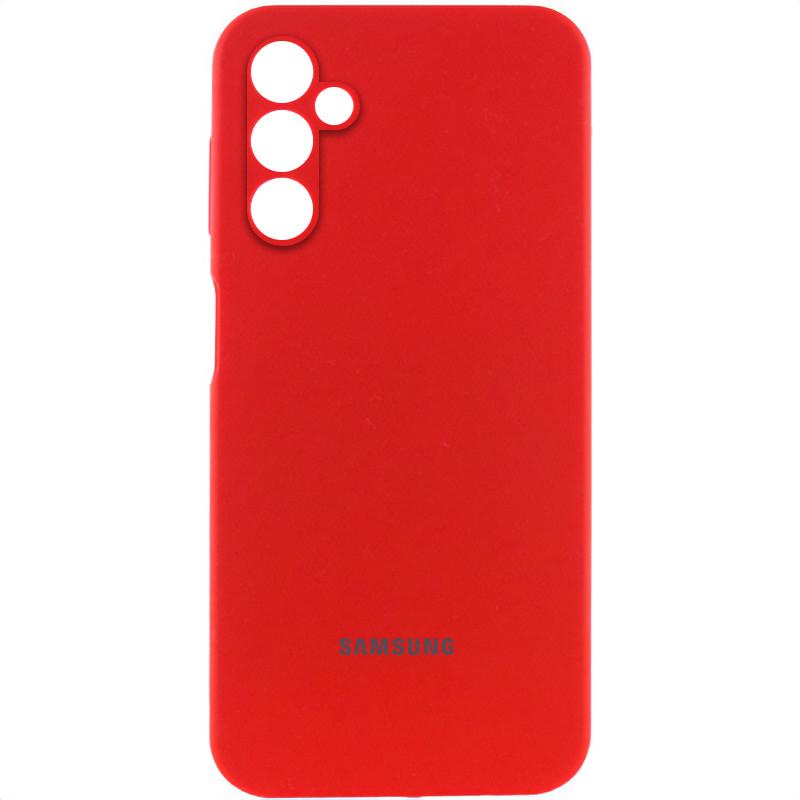 Протиударний чохол Silicone Cover Lakshmi Full Camera (AAA) with Logo для Samsung Galaxy A24 4G Червоний / Red