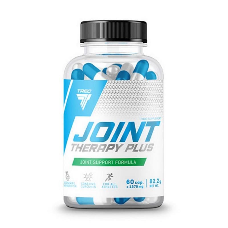 Хондропротектор Trec Nutrition Joint Therapy Plus глюкозамин 1500 мг и хондроитин 60 капс.
