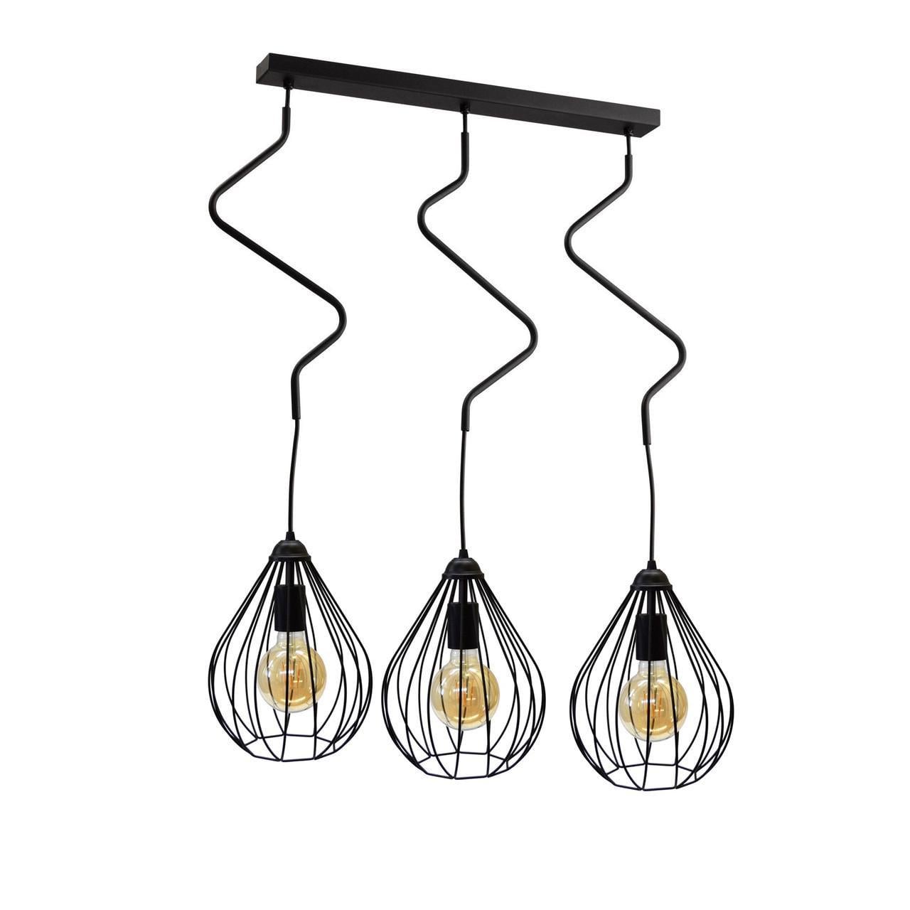 Подвесной светильник MSK ELECTRIC Kaplya NL 1422-3 на три лампы (615037)