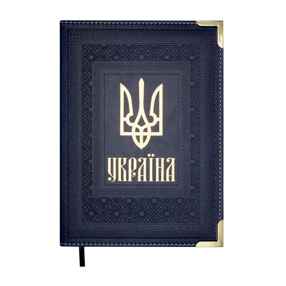Дневник недатированный Buromax Statut A5 336 стр. Синий (BM.20480-02)