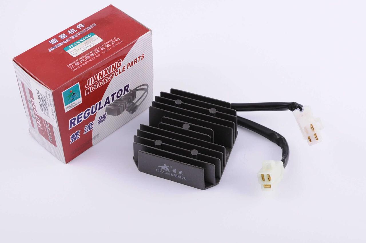 Реле зарядки JIANXING 4T GY6 125/150 6 проводов 3+3 (2177257536)