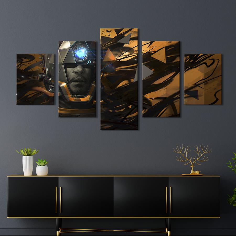 Картина на холсте Фантастическая игра Prey 112x54 см (1439-52)