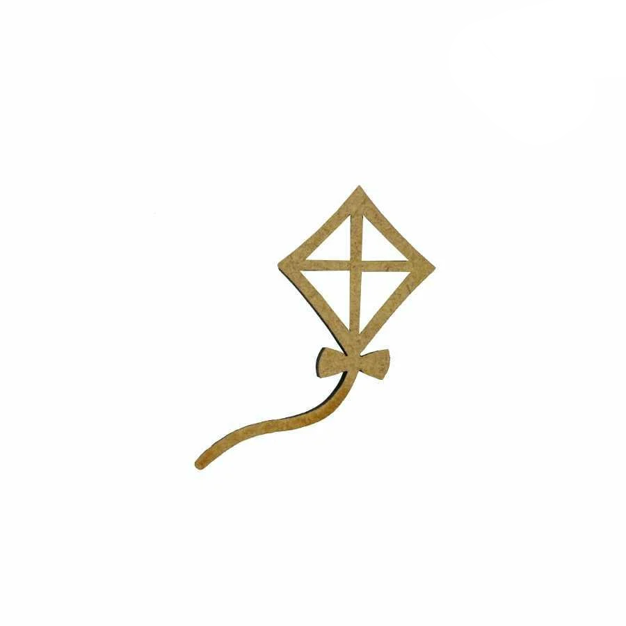 Заготовка мини для декупажа Rosa Talent Воздушный змей МДФ 2,6х5,0 см 10 шт. (4820149919317)