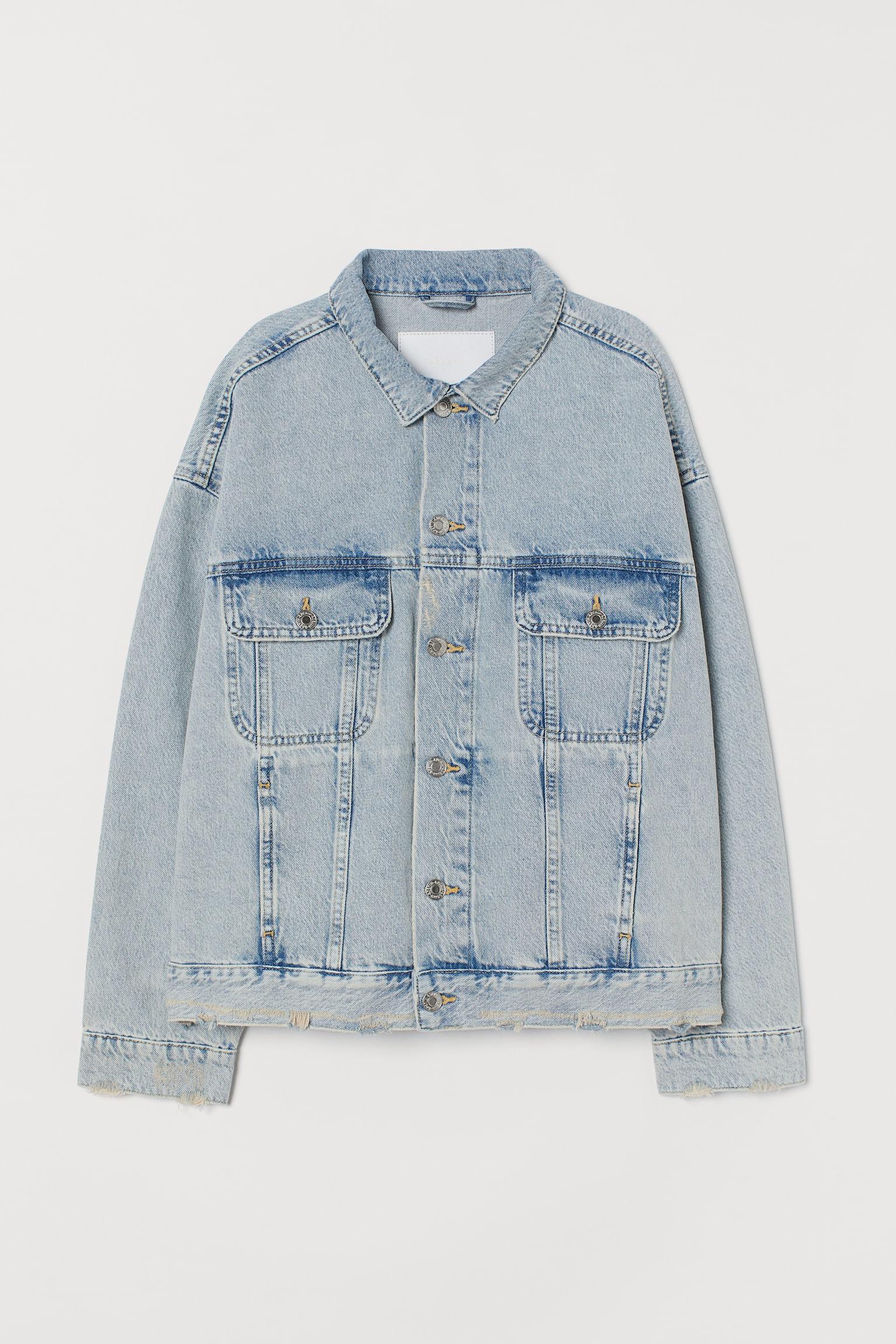 Куртка джинсова H&M S Блакитний (X303881135)