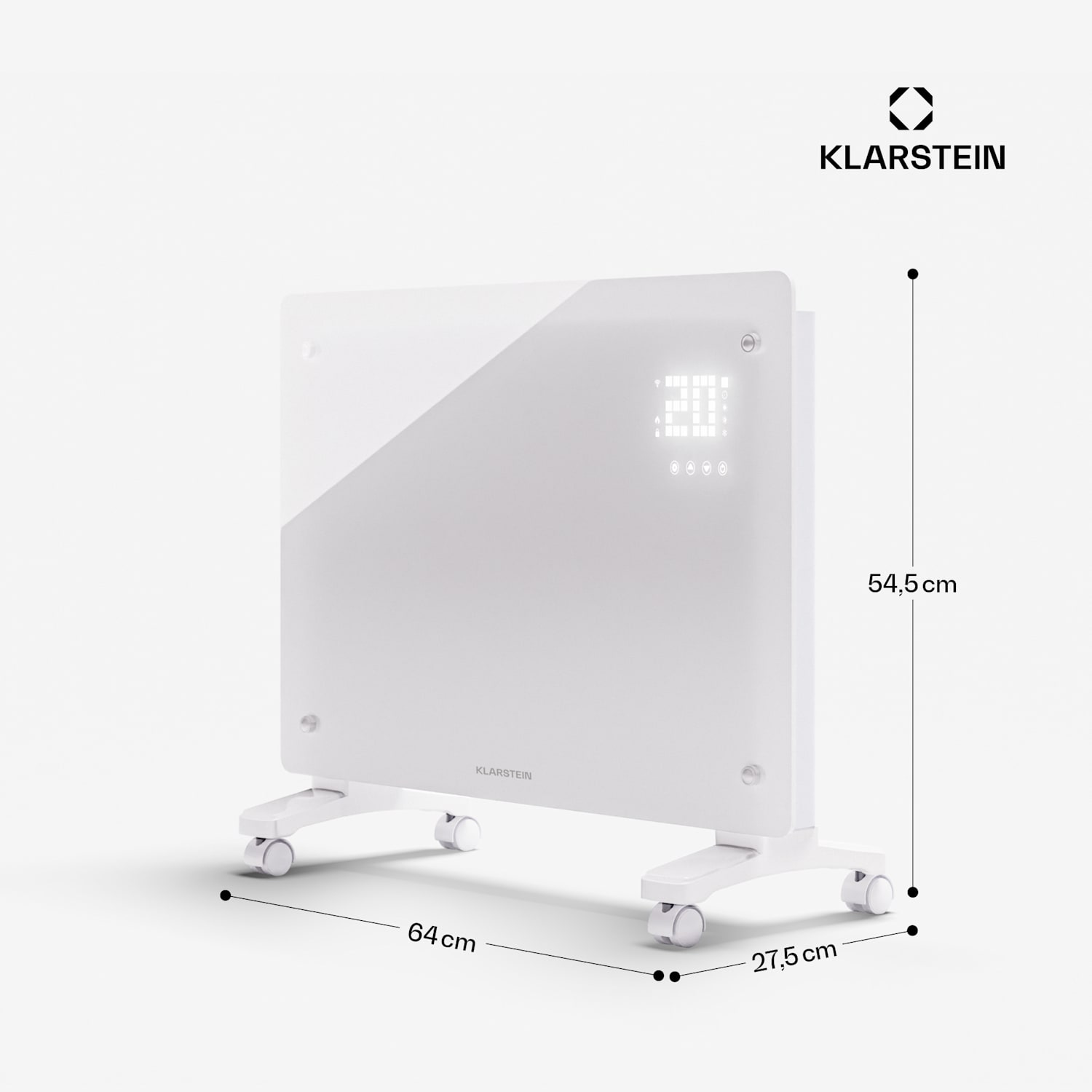 Конвекторний обігрівач KLARSTEIN Bornholm Smart 1500 Вт (10045427) - фото 9 Конвекторний обігрівач KLARSTEIN Bornholm Smart 1500 Вт (10045427) - фото 9