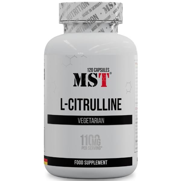 Цитрулин для спорта MST Nutrition L-Citrulline 120 капс. (000023724) Цитрулин для спорта MST Nutrition L-Citrulline 120 капс. (000023724)