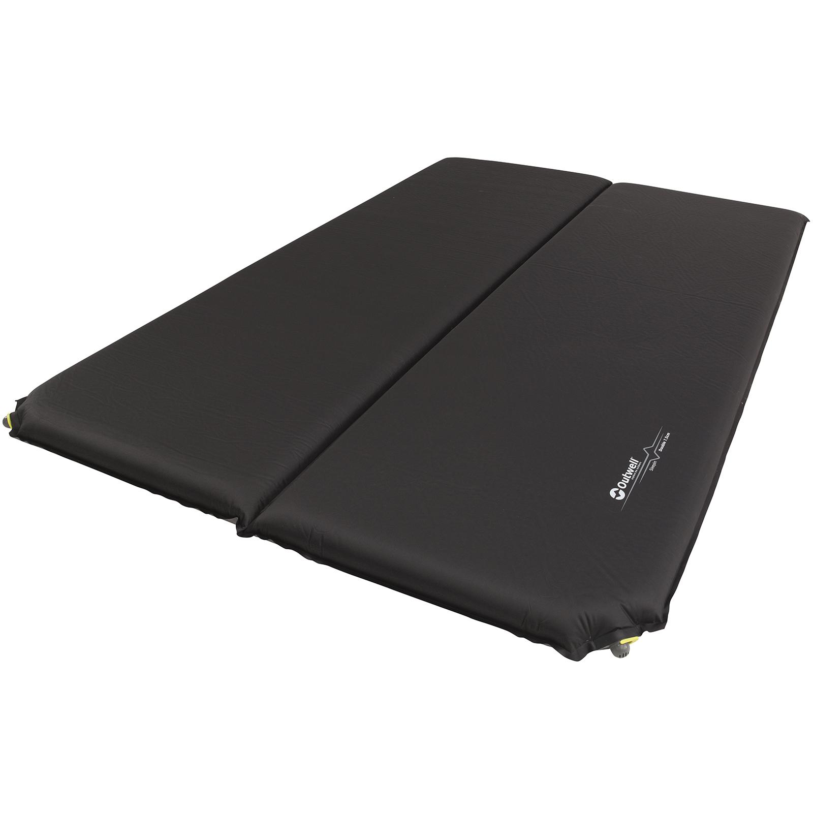 Коврик самонадувающийся Outwell Self-inflating Mat Sleepin Double 7,5 см Black (400013)