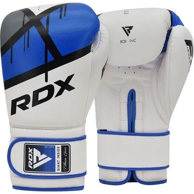 Боксерські рукавиці RDX F7 Ego 16 унцій Blue (BGR-F7U-16oz)