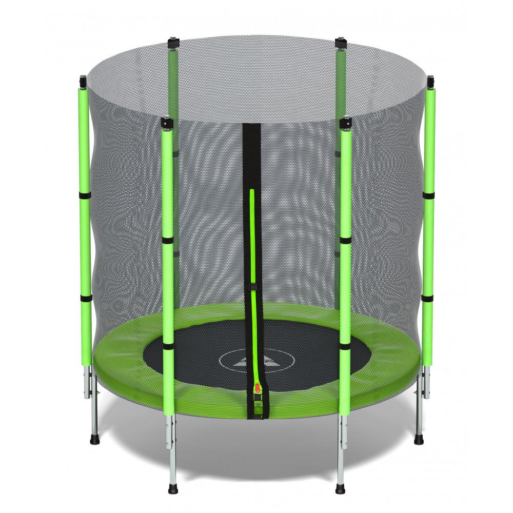 Батут детский Atleto с сеткой 140 см Зеленый (21000402) - фото 4 Батут детский Atleto с сеткой 140 см Зеленый (21000402) - фото 4