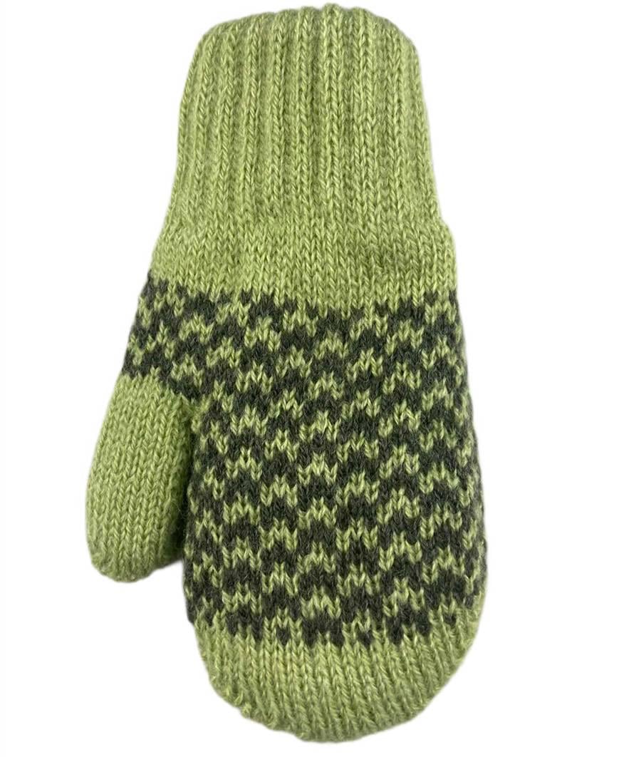 Рукавиці дитячі Margot Bis Agnes MB Оливковий