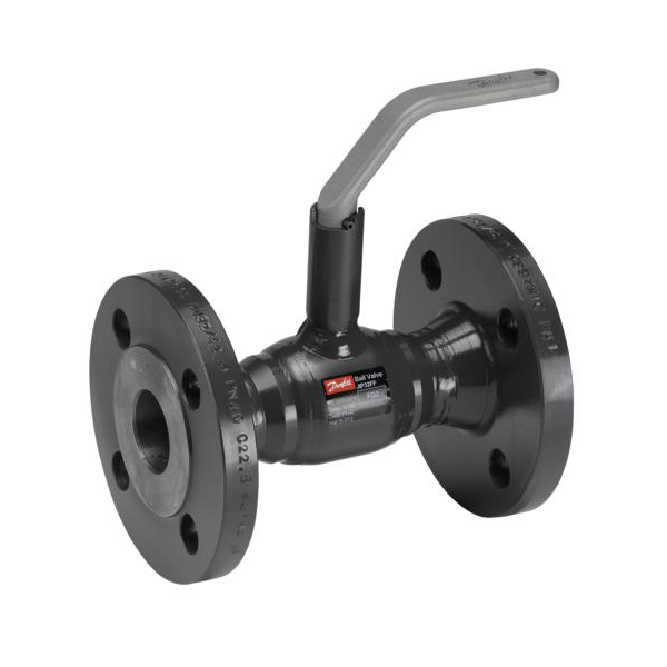 Кран фланцевый Danfoss Ду 50 Ру40 стандартнопроходной JiP 0 до +180 °С (065N0325)