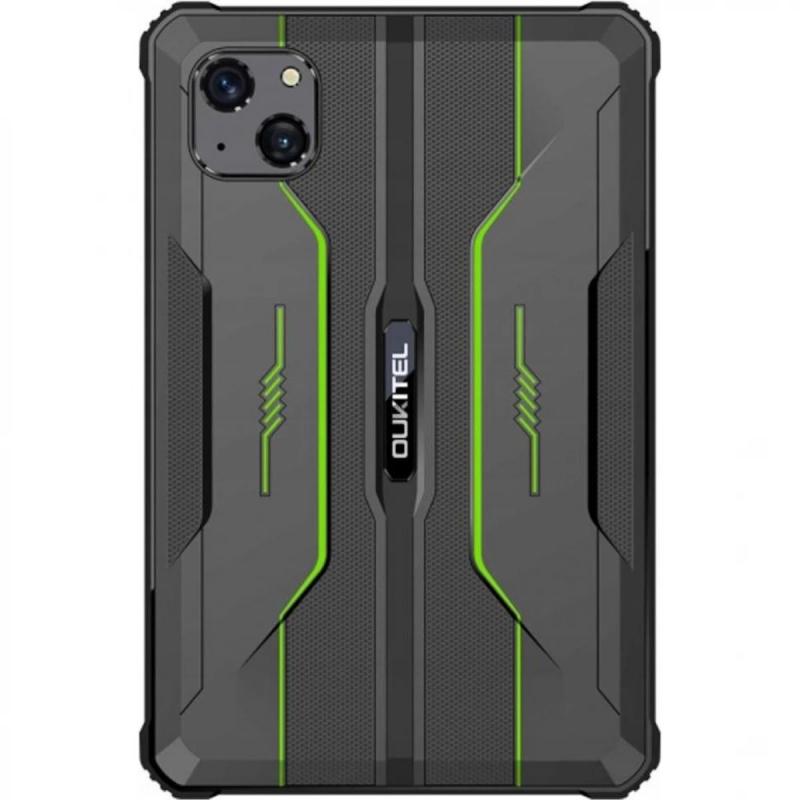 Планшет захищений Oukitel MT6762 RT3 8" HD+ 4 GB 64 GB 5150 mAh 16+8Мп IP69K/NFC/LTE Black/Green (RT3Green) - фото 5