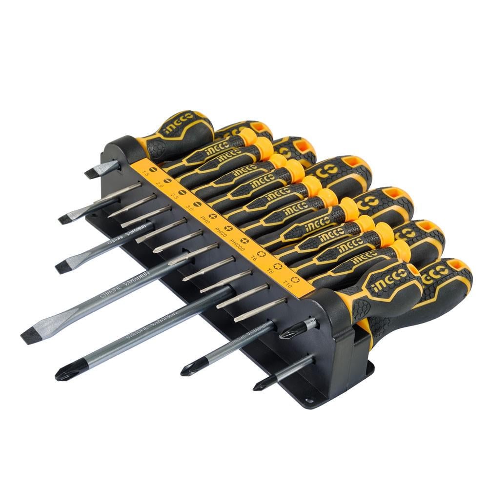 Набор отверток INGCO INDUSTRIAL 18 шт. (HKSD1828) - фото 3 Набор отверток INGCO INDUSTRIAL 18 шт. (HKSD1828) - фото 3