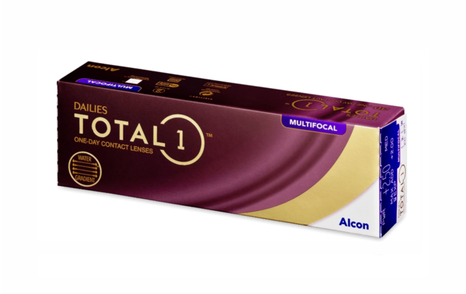 Контактные линзы Alcon Dailies Total 1 Multifocal однодневные аддидация MED -1,5 30 шт. (9286-27)