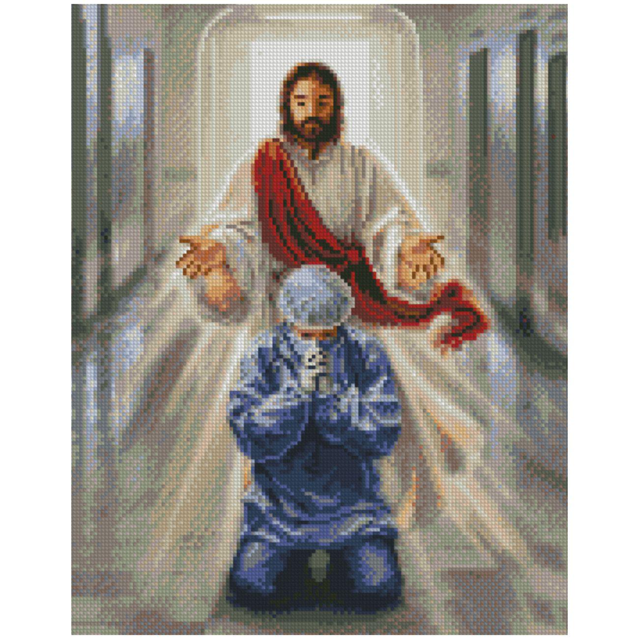 Алмазна мозаїка Strateg Сили лікарів 40х50 см (Str-FA0045)