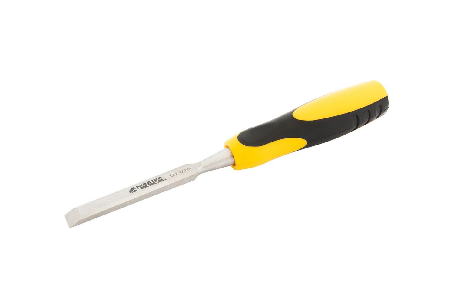 Стамеска ударная MASTERTOOL CrV с двухкомпонентной ручкой 12 мм (14-1512)