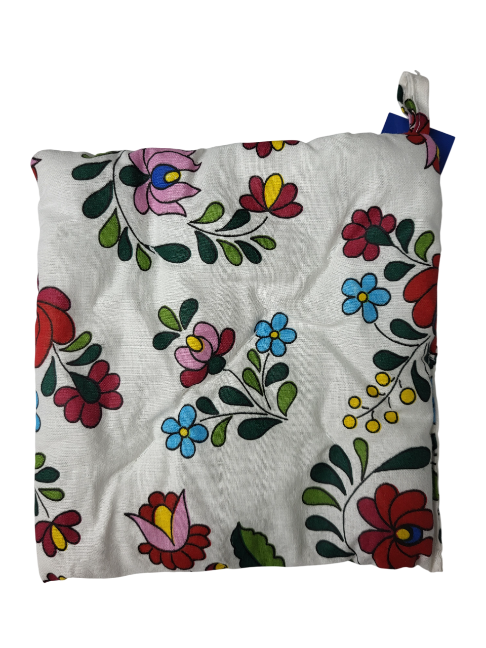 Прихватка для кухни с цветочным принтом 20x20 см Белый (1639) - фото 2 Прихватка для кухни с цветочным принтом 20x20 см Белый (1639) - фото 2