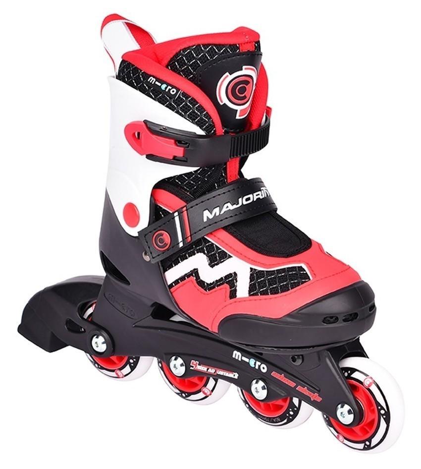 Ролики Micro Majority 31-34 Red/Black - фото 2