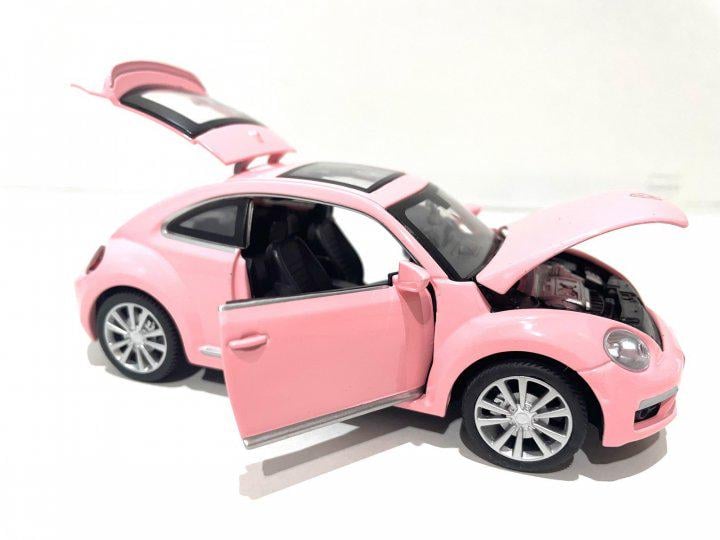 Машинка TK Union Group Volkswagen Beetle GSR 1:32 Рожевий (36336)