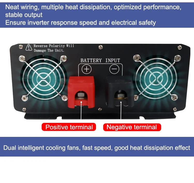 Инвертор преобразователь напряжения 12 в 220В 5000 Вт чистая синусоида - фото 10 Инвертор преобразователь напряжения 12 в 220В 5000 Вт чистая синусоида - фото 10