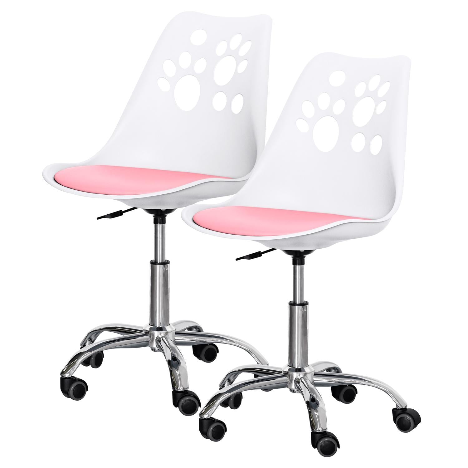 Крісло дитяче Evo-Kids Indigo 2 шт. White/Pink (H-232 W/PN-X2)